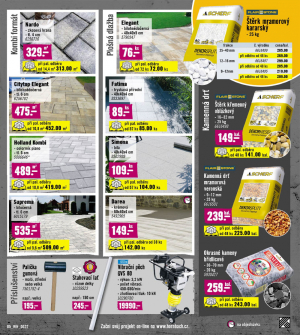 akční leták Hornbach 1.6.2022-15.6.2022