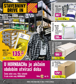 akční leták Hornbach 1.6.2022-15.6.2022