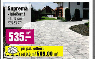 Dlažba betonová