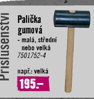 Gumová palička