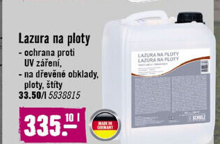 Lazura na plot