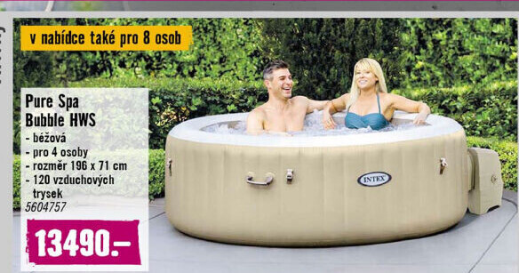 Nafukovací bazén Pure Spa Bubble Marimex