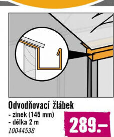 Odvodňovací žlábek Precit