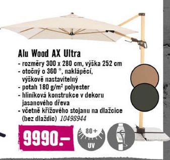 Slunečník závěsný