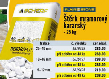 Štěrk Flairstone