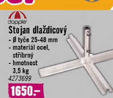 Stojan na slunečník Doppler