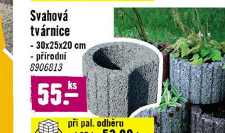 Svahová tvárnice