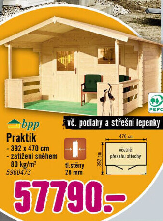 Zahradní domek Praktik