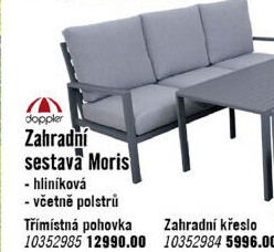 Zahradní křeslo Moris Doppler