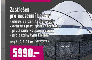 Zastřešení bazénu Marimex