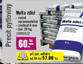 Zdící malta Precit