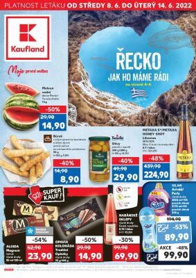 akční leták Kaufland 8.6.2022-14.6.2022