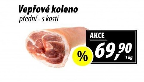 Koleno vepřové s kostí