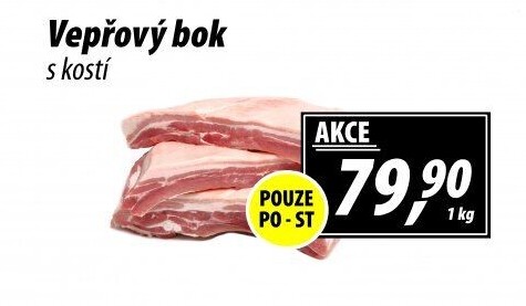 Vepřový bok s kostí