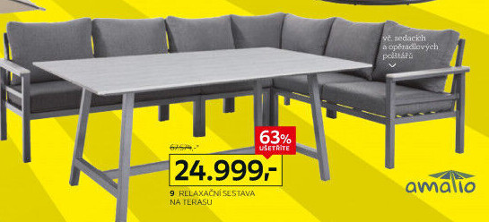 RELAXAČNÍ SESTAVA NA TERASU
