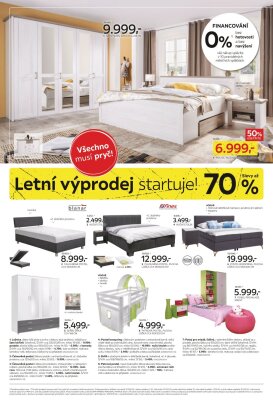 akční leták Kika nábytek 6.6.2022-19.6.2022