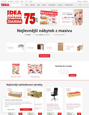 akční leták IDEA nábytek 7.6.2022-13.6.2022