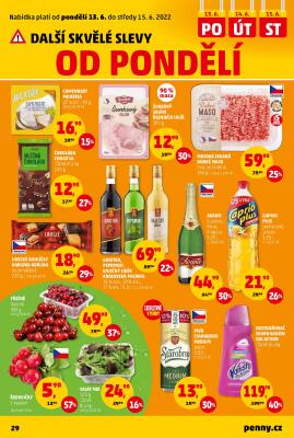 akční leták Penny Market 9.6.2022-15.6.2022