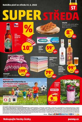 akční leták Penny Market 9.6.2022-15.6.2022