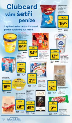 akční leták Tesco 8.6.2022-14.6.2022