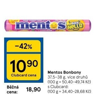 Bonbony Mentos