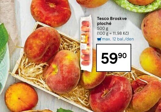Broskve Paraquayo Tesco