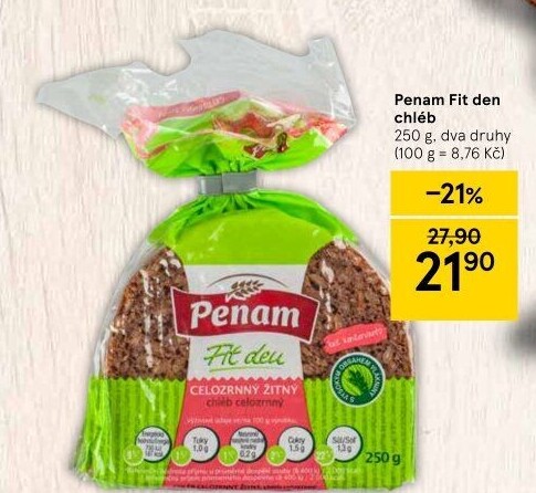 Chléb Fit den Penam