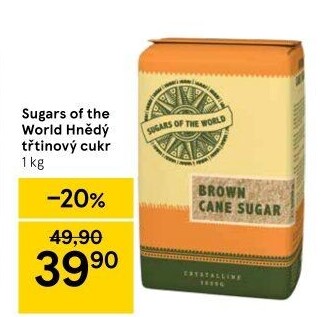 Cukr třtinový Sugars of the World