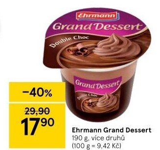 Dezert Grand Dessert Ehrmann