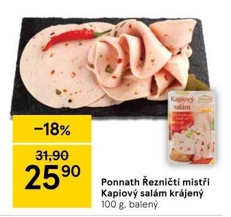 Kapiový salám Ponnath