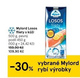 Losos filety mražený Mylord