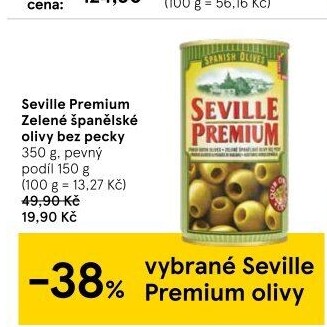 Olivy zelené Seville Premium