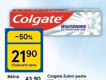 Pasty na zuby Colgate