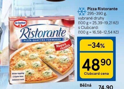 Pizza mražená Ristorante Dr. Oetker