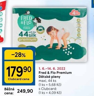 Pleny dětské Premium Fred&amp