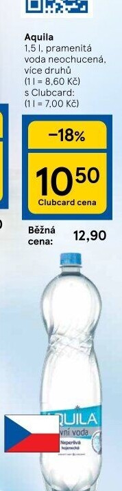 Přírodní voda Aquila