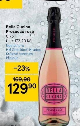 Prosecco rosé Bella Cucina