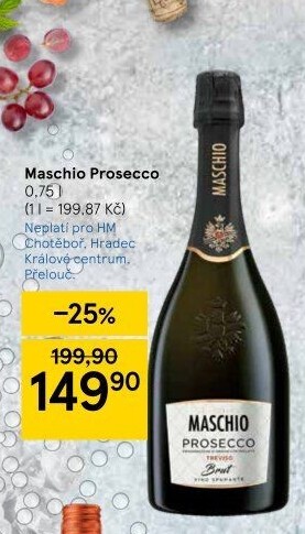 Prosecco Treviso brut Maschio