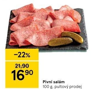 Salám pivní