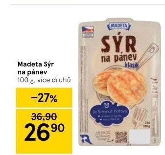 Sýr na pánev Madeta