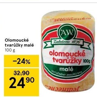 Sýr tvarůžky olomoucké A.W.