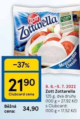 Sýr Zottarella Zott