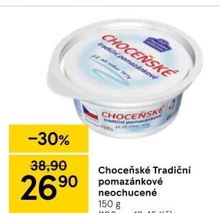 Tradiční pomazánkové Choceňské