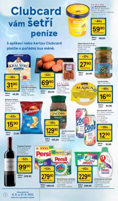 akční leták Tesco 8.6.2022-14.6.2022