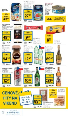 akční leták Tesco 8.6.2022-14.6.2022