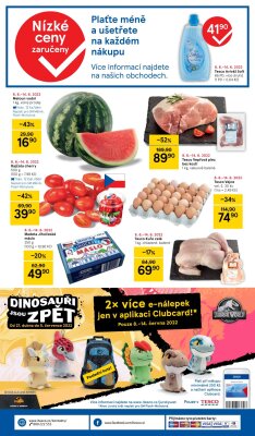 akční leták Tesco 8.6.2022-14.6.2022