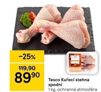 Kuřecí stehna Tesco