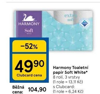 Toaletní papír 3vrstvý Harmony