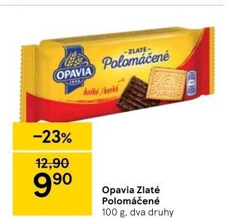 Zlaté polomáčené Opavia