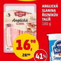Anglická slanina Řezníkův talíř
